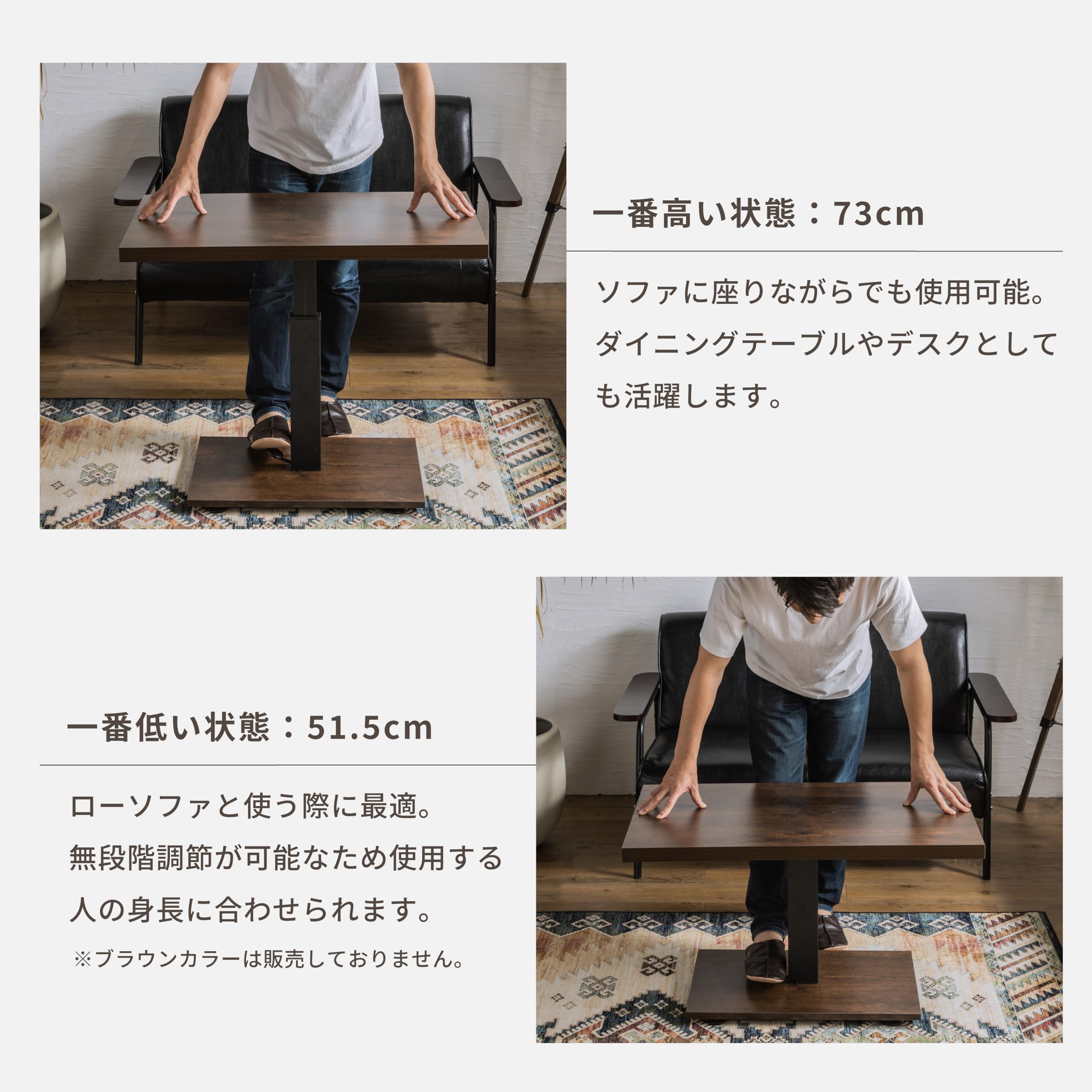 Pure Luxe テーブル 昇降式 ガス圧式 大理石調 デスク ¥20,500 Amazon｜Pure Luxe テーブル 昇降式 ガス圧式 大理石調 デスク